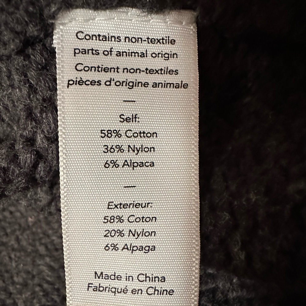 ELIZABETH AND JAMES Grey with Pink Ostrich Feather Trim Sweater size medium - Picture 7 of 10